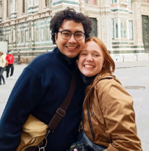 David Pacheco and Sarah Bach